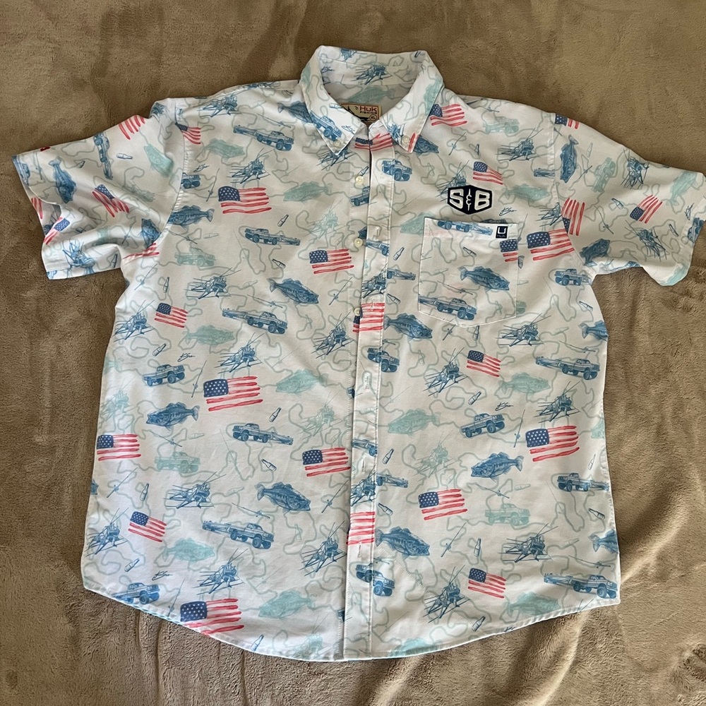 Men’s shirt Huk Fishing , size XL